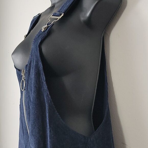 Unif Blue Corduroy Overalls size Small - Picture 8 of 11